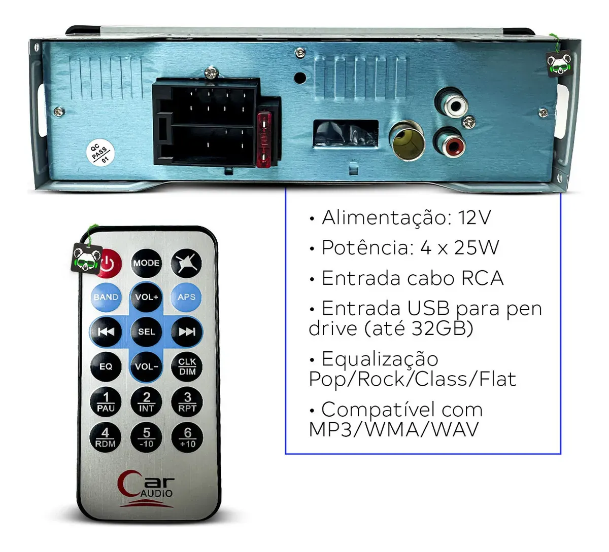 Som Automotivo H-Tech HT-1024 — imagem 3